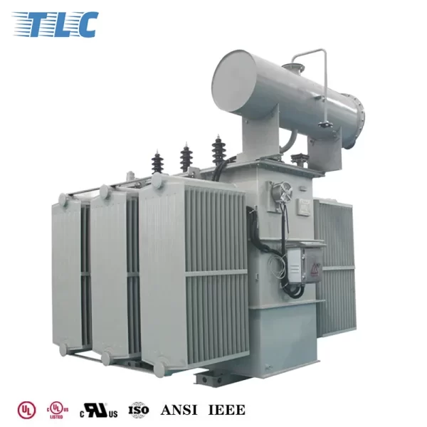 8000KVA8MVA On-Load Tapping Oil Type Transformer 35KV To 433V